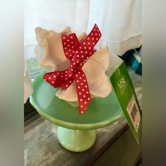 New MAINSTREET COLLECTION Set 3 White Ceramic Small Tree Condiment Bowl Tea Time - Picture 2 of 7